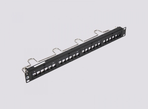 康普24口屏蔽配线架CPP-SDDM-SL-1U-24/760237046